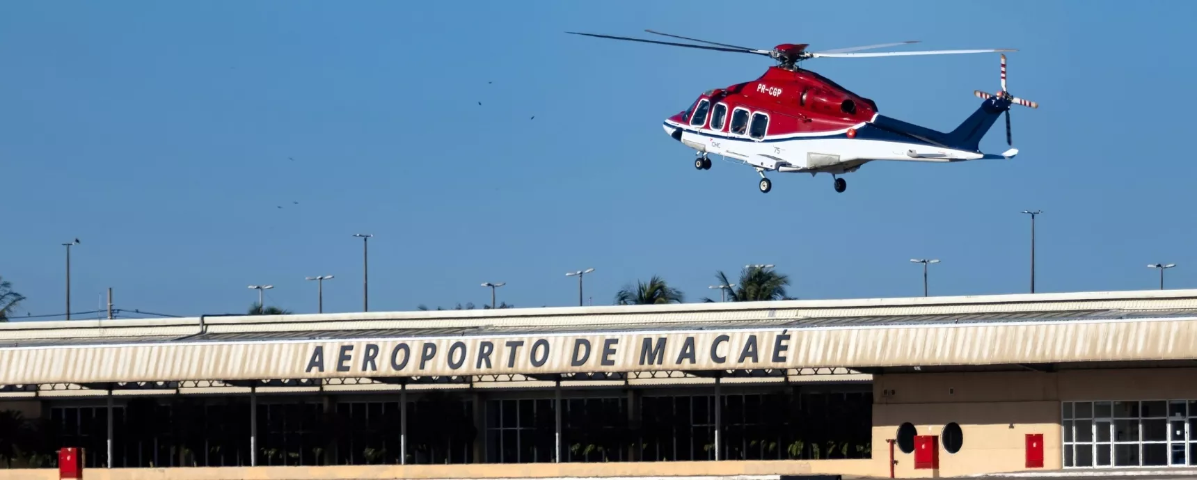 Aeroporto de Macaé registra recorde histórico de movimentação offshore em um único dia Aeroporto de Macaé registra recorde histórico de movimentação offshore em um único dia
