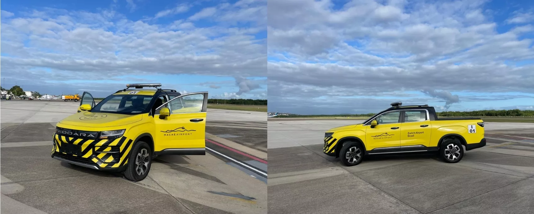 Aeroporto de Macaé inicia utilização de viatura elétrica na frota operacional