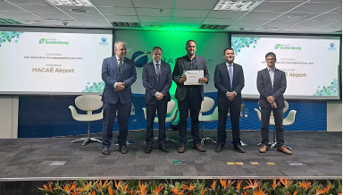Die von Zurich Airport Brasil verwalteten Flughäfen Macaé und Florianópolis gewinnen den ersten Platz beim ANAC Sustainable Airports Award
