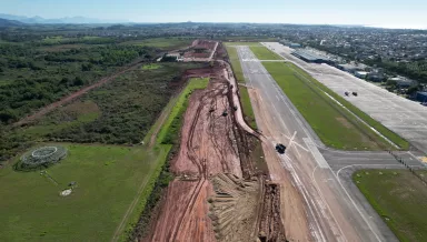 Aeropuerto de Macaé operará con dos pistas una vez finalizadas las obras