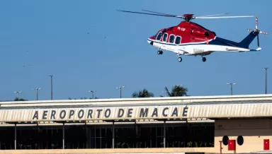 Aeroporto de Macaé registra recorde histórico de movimentação offshore em um único dia
